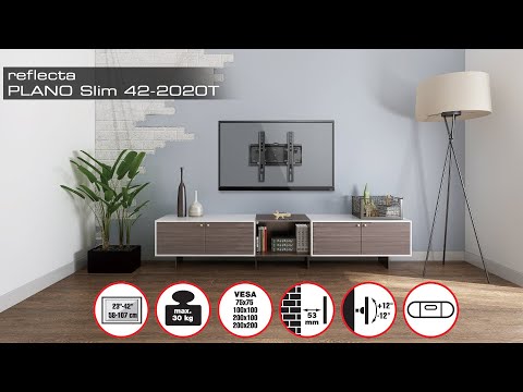 Reflecta Plano Slim 42-2020T Black