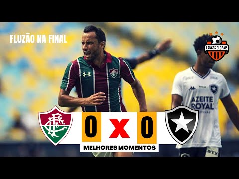 FLUMINENSE NA FINAL | FLUMINENSE 0X0 BOTAFOGO MELHORES MOMENTOS ( HD)