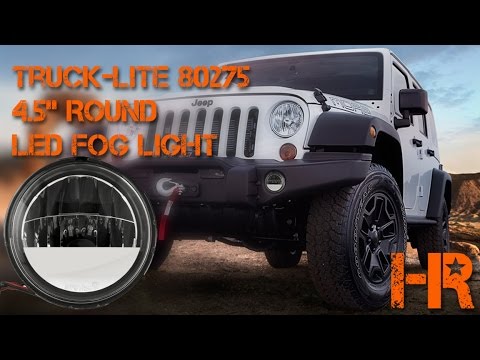 Par36 LED Light Review: Truck-Lite 80275 4.5" Round LED Fog Light | Headlight Revolution