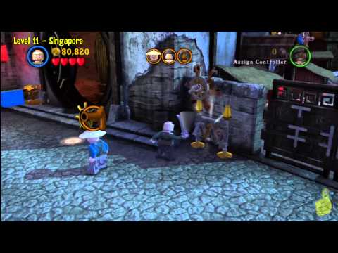 Lego Pirates of the Caribbean: Level 11 Singapore - Story Walkthrough - HTG