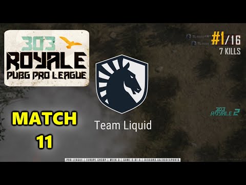 Team Liquid Kaymind, Jeemzz, ibiza & mxey - 303 ROYALE PUBG PRO LEAGUE - MATCH 11