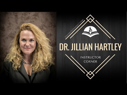 ANC Instructor Corner: Dr. Jillian Hartley