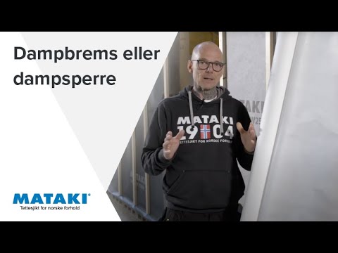 Dampbrems eller dampsperre | Bygningsfysikk