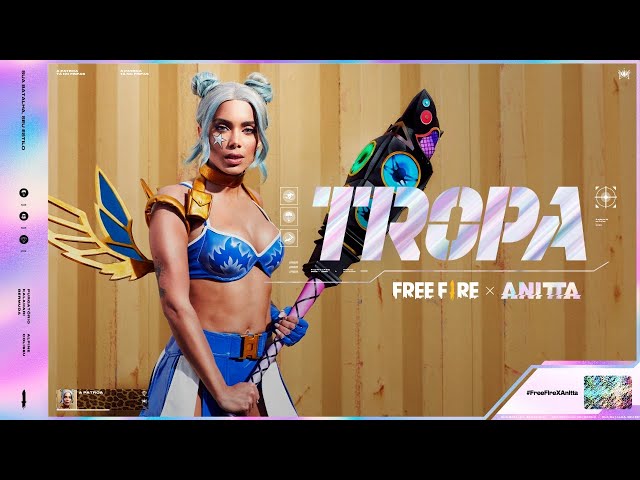 Anitta chegará ao Free Fire em 2 de julho