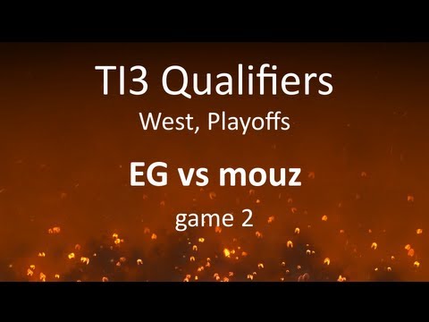 TI3 Qualifiers West: EG vs mouz, game 2