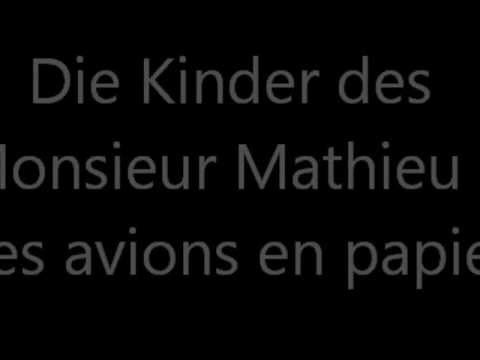 Die Kinder des Monsieur Mathieu - Les avions en papier
