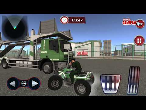 US Police Transporter: Cargo Plane Simulator #1| Anoride GamePlay |