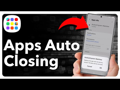 How To Fix Android Apps Automatically Closing