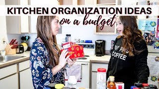 Kitchen Organization on a Budget