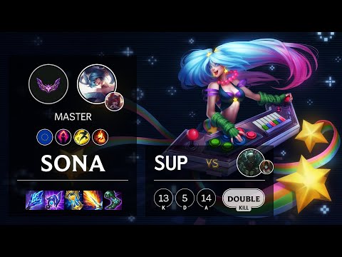 Sona Support vs Pyke - EUW Master Patch 12.4