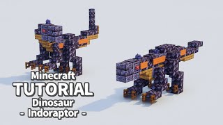 [Minecraft] - How to make Indoraptor! -  [Tutorial]