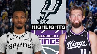 Victor Wembanyama - Dylan Harper - De'Aaron Fox - San Antonio Spurs - Ben Simmons - Sacramento Kings