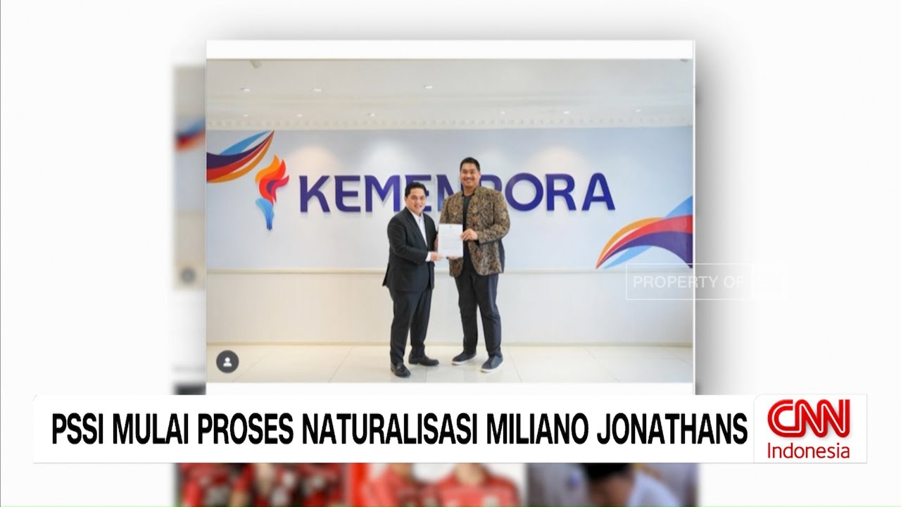 PSSI Mulai Proses Naturalisasi Miliano Jonathans