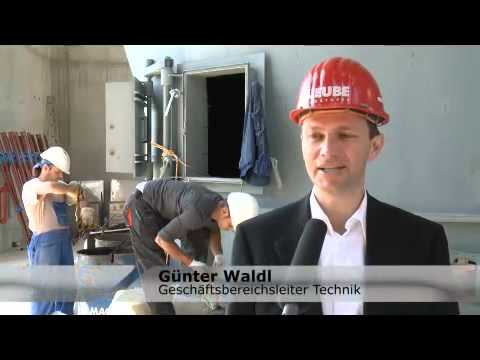 LEUBE August 2010  Der Turm steht