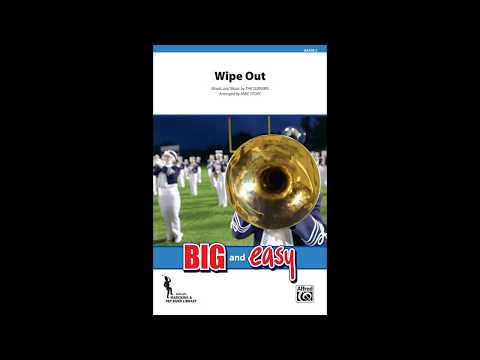 Wipe Out, arr. Mike Story – Score & Sound