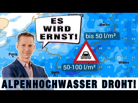 Kai Zorn sagt: ES WIRD ERNST - Unwetter/Alpenhochwasser droht! 19.08.2022