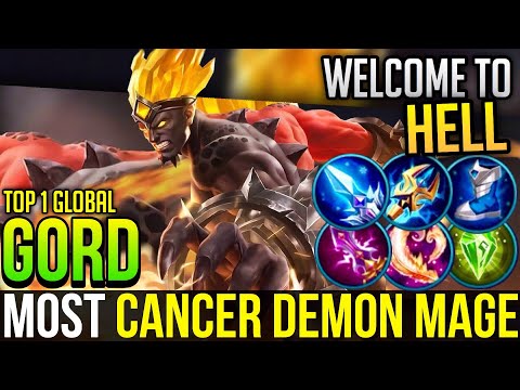 DEMON MAGE!| Gord Best Build & Gameplay | Top 1 Global Gord | Mobile Legends