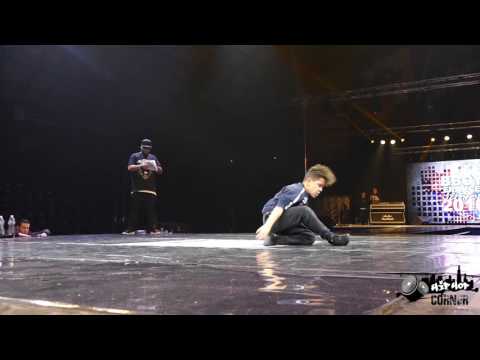Zinedine vs Martin | 1/2 Finale Junior - Bboy France 2016 - Vidéo  Hip Hop Corner