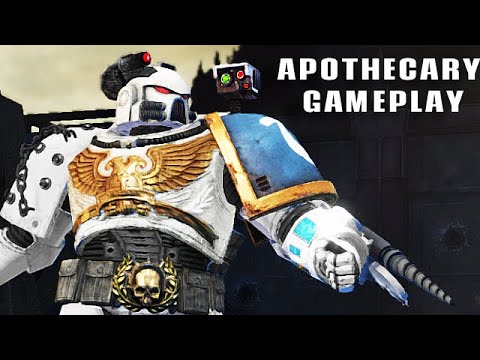 APOTHECARY GAMEPLAY: Ultramarines vs Chaos Invasion - Warhammer 40k: Space Marine, Augmented Mod