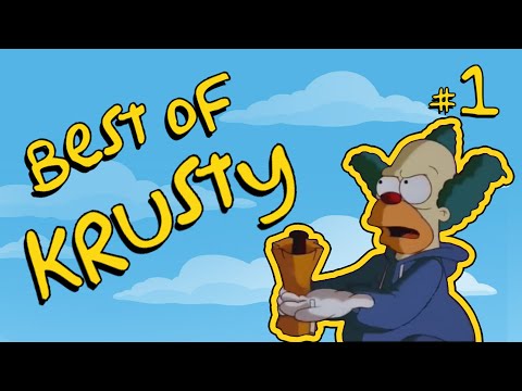 Krusty the Clowns Best Moments #1 - The Simpsons Compilation