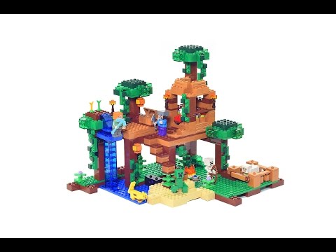 Vidéo LEGO Minecraft 21125 : La cabane dans l'arbre de la jungle