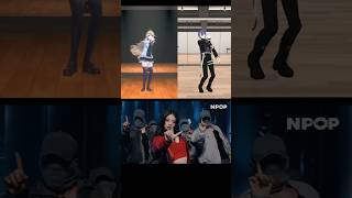 like JENNIE 踊ってみた にじさんじ まとめ #shorts  #vtuber #dance #にじさんじ #東堂コハク #長尾景