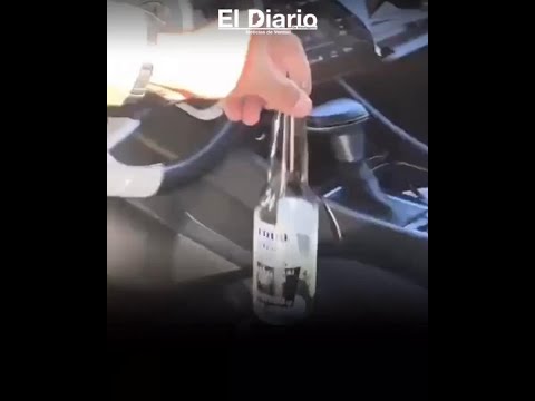 Conductor iba ebrio y a 155 km/h