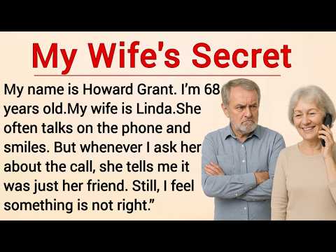 Learn English Through Story Level 3| Graded Reader Level 3| English Story | My Wife's Secret Husband