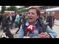 Enorme rij bij stembureau Roemenen