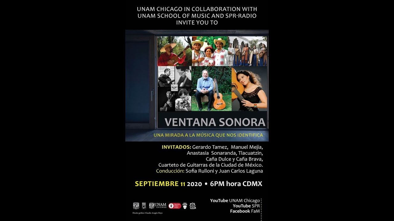 VENTANA SONORA Festival de Música Mexicana, Conducen Sofía Rulloni y Juan Carlos Laguna