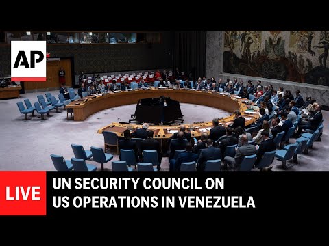 LIVE: UN Security Council holds emergency meeting on US operations in Venezuela