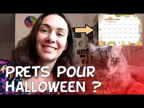 Mois d'Octobre | Calendrier 2021 by Super Nutty