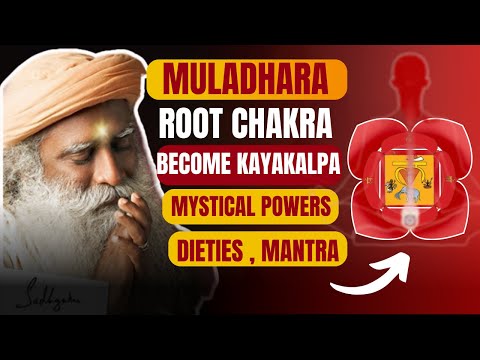 🛑Mystical Powers of MULADHARA - Root Chakra symbol , deity, Significance,Disease | sadhguru