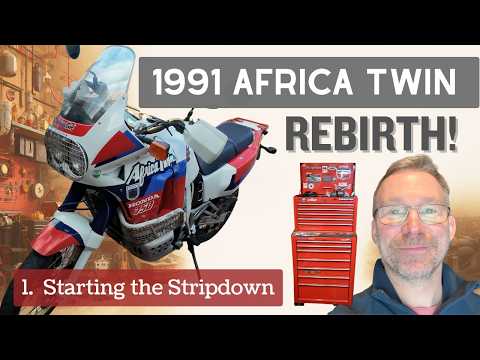 Thumbnail for Africa Twin RD04 Rebirth! - Ep1 - Starting the Stripdown by Motorcycle, rall, SEAT, rally, WiLL, Car