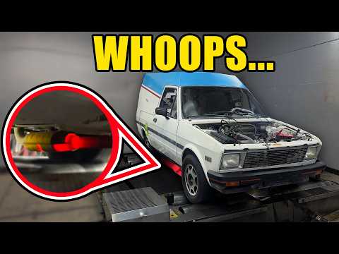 Pushing WORST CAR to its limit, until exhaust melts