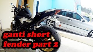 Download lagu Pasang short fender Yamaha Mt25 - #motovlogindonesia mp3
