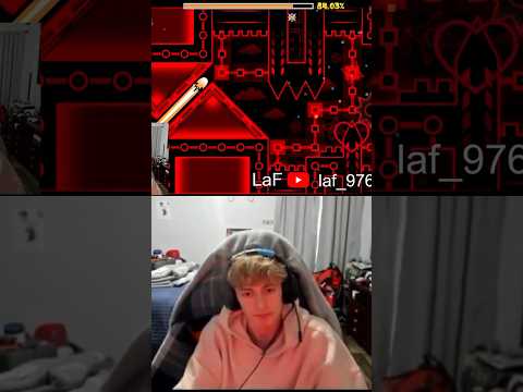 I BEAT A HACK VERIFIED EXTREME DEMON?!? #shorts #geometrydash #laf #gd #fyp