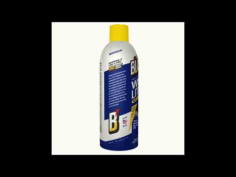 B'laster® White Lithium Grease, 11 oz., Aerosol Can