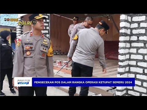 POLRES SUMENEP CEK PENDIRIAN POS OPS KETUPAT 2024