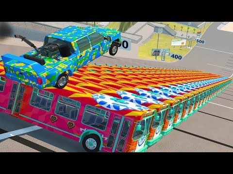 Beamng Drive - BUS RIOT #1