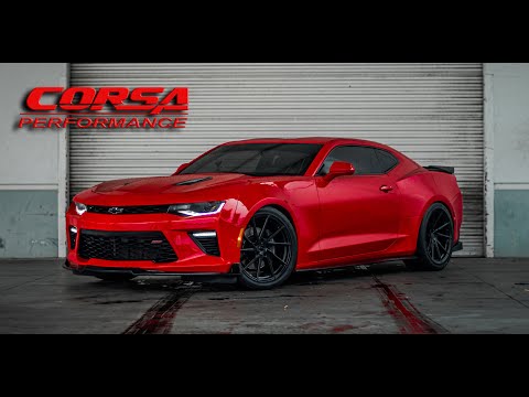 2018 Chevrolet Camaro SS w/ Corsa XTREME Full Catback Exhaust (X-Pipe & Axle-Back)