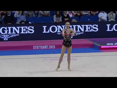 XU Xiaolan (CHN) clubs - 2015 Stuttgart worlds Qualifs