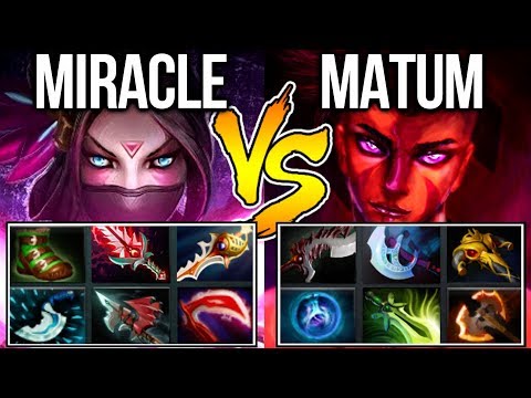 Miracle- vs Matumbaman - Battle of Carry! You Can't Stop Me Now Dota2