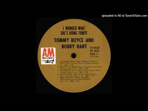 Tommy Boyce & Bobby Hart - I Wonder What She's Doing Tonight (Re-channeled Stereo Mix)