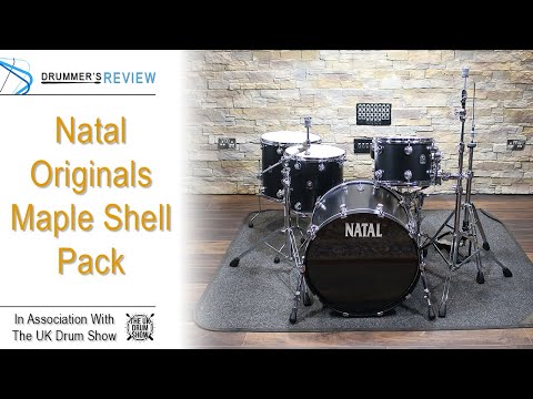 Drummer's Review (in association with The UKDrum Show) // Natal Originals Maple Shell Pack...