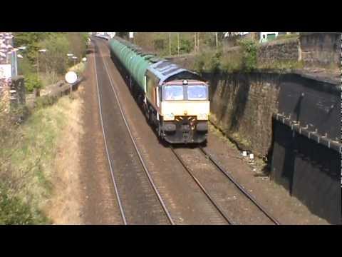 66847, 6Z47, Linkswood - Grangemouth, Aviation fuel tank empties at Linlithgow.