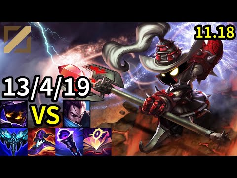 Veigar Mid vs Yasuo - KR Master | Patch 11.18