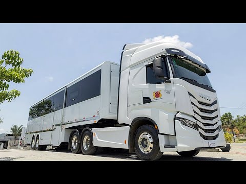 The 15 Meter Gold Palace on Wheels Thales Monster Motorhome Review