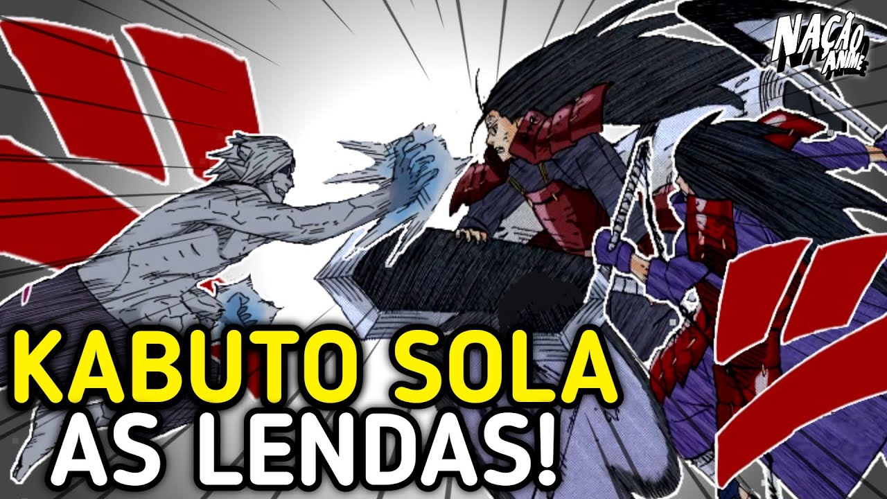 KABUTO SOLA HASHIRAMA E MADARA E EU CONSIGO TE PROVAR!