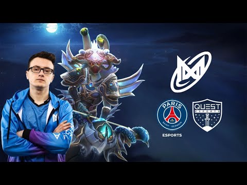 NIGMA GALAXY VS QUEST  - MIRACLE CRAZY COMEBACK 71 MINUTES - DREAMLEAGUE SS23 DOTA 2024